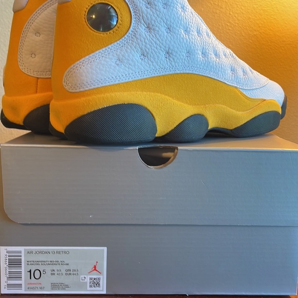 Air Jordan Retro 13 Del Sol size 10.5 - Picture 4 of 6